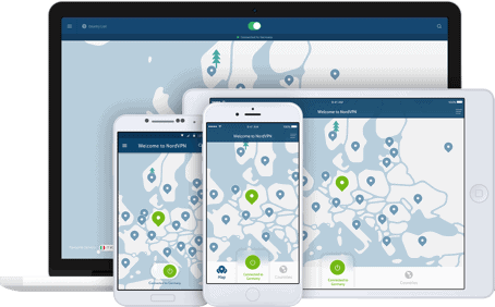 NordVPN apps on devices