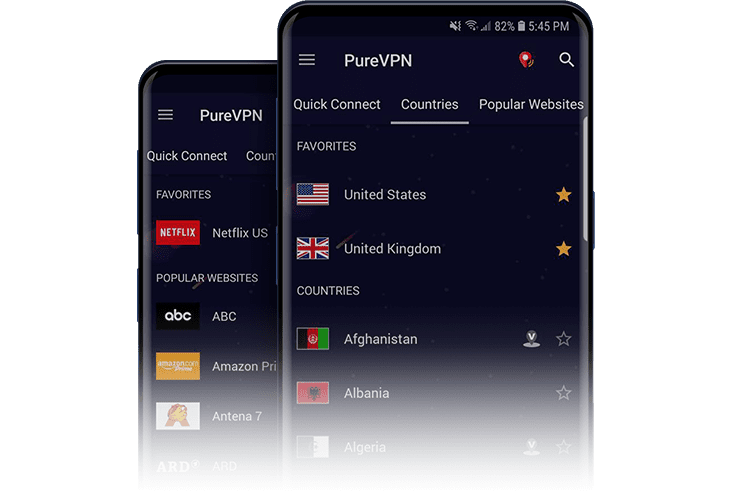 adavaned purevpn app