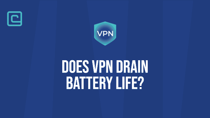 does vpn drain battery