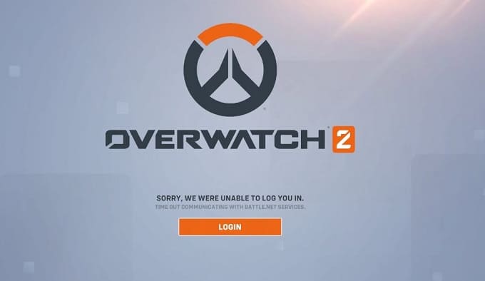 Time Out Communicating Error in Overwatch
