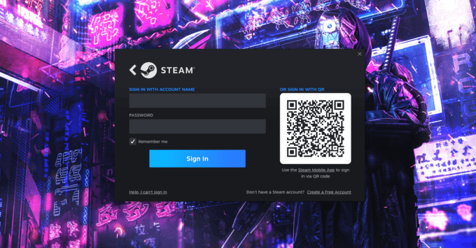 Step 4. Launched Steam app