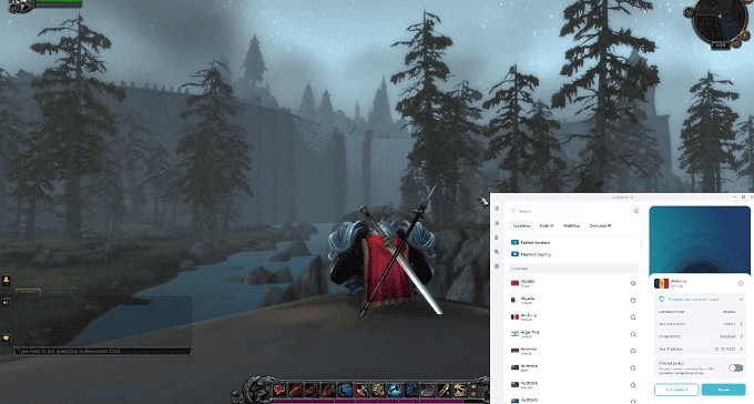 Playing World of Warcraft with Surfshark