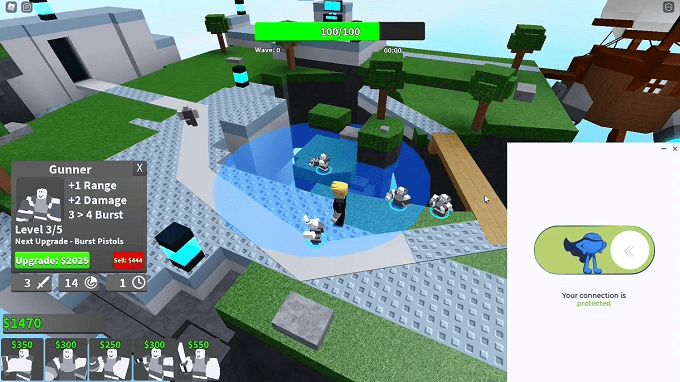 Playing Roblox with AtlasVPN